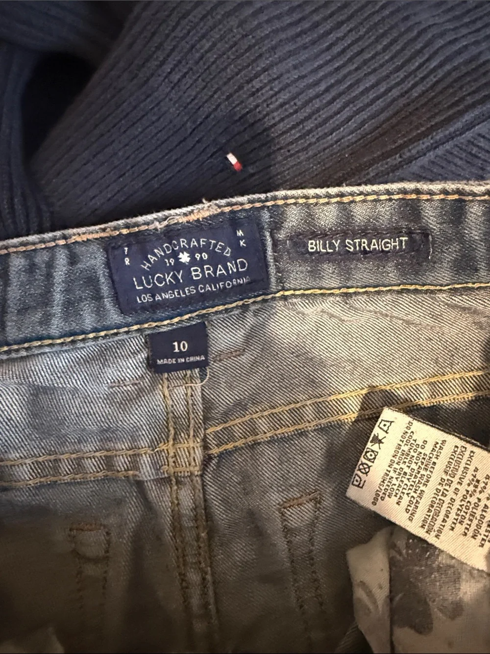 Boys bundle tops and jeans including Ralph Lauren and Tommy Hilfiger sizes 8-10